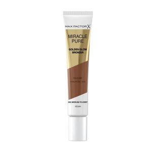 MAX FACTOR FACE MIRACLE PURE GOLDEN GLOW BRONZER 02 MEDIUM/DEEP  15 ML