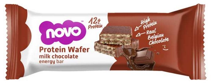 NOVO PROTEIN WAFER MILK CHOCOLATE 40G