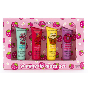 TRI COASTALE SIMPLE PLEASURES NEW LIP GLOSS SET Y81116 - 31558