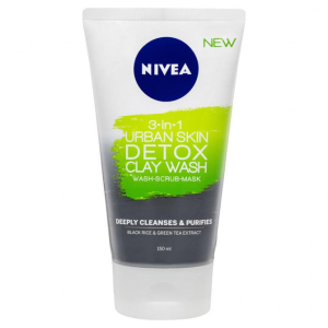NIVEA URBAN SKIN DETOX CLAY WASH 3IN1 150ML