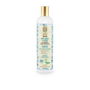 SUPER SIBERICA 0876E MINT, BEREZA & RETINOL. SHAMPOO FOR OILY HAIR, 400 ML