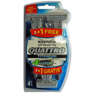 WILKINSON QUATTRO DISPOSABLE BLADES MEN