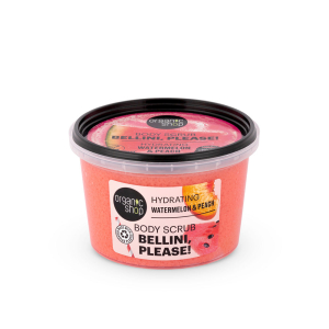 ORGANIC SHOP 44047E BELLINI, PLEASE! BODY SCRUB HYDRATING WATERMELON & PEACH 250ML