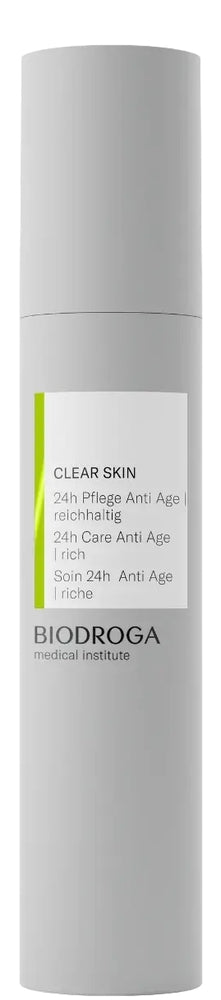 BIODROGA CLEAR SKIN 24HR ANTI AGE RICH 50 ML