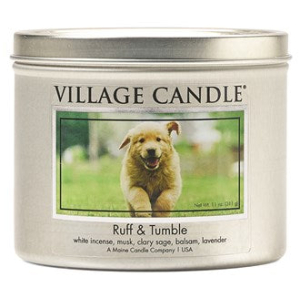 VILLAGE CANDLE RUFF & TUMBLE CANDLE