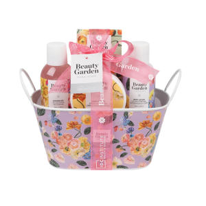 IDC INSTITUTE 42012 BEAUTY GARDEN FLORAL SCENTS GIFT SET X 4 PCS