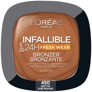 L'OREAL INFALLIBLE COMPACT BRONZER 450 DEEP TAN