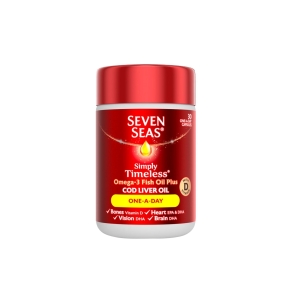 SEVEN SEAS COD LIVER OIL ONE-A-DAY X 30 CAPSULES