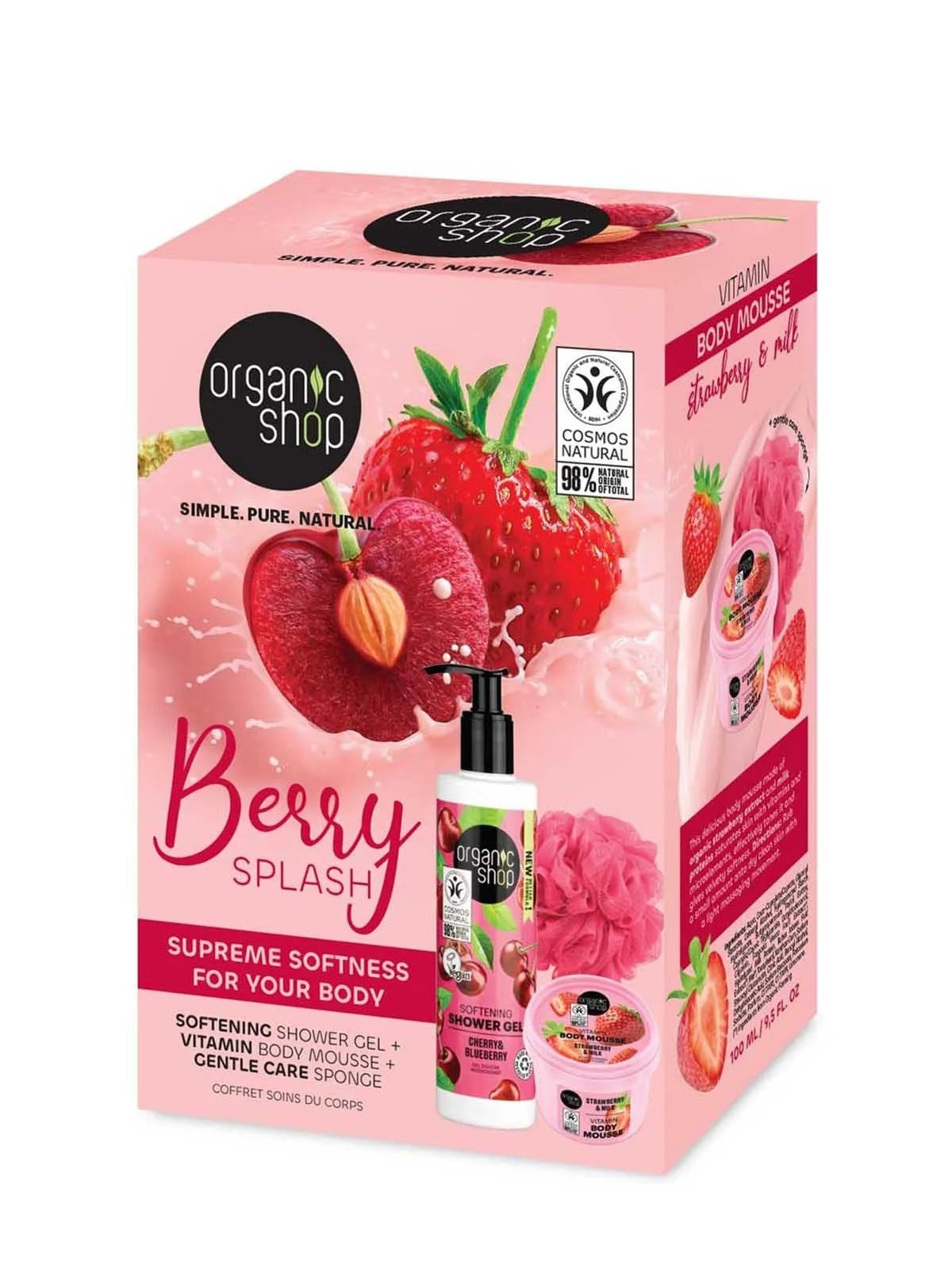 ORGANIC SHOP 03860E BERRY SPLASH GIFT SET