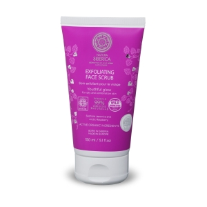 NATURA SIBERICA 1090E EXFOLIATING FACE SCRUB 150ML