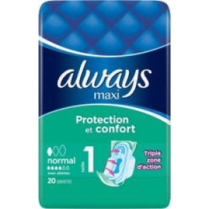 ALWAYS MAXI NORMAL PLUS X 20