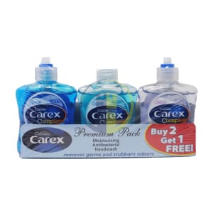 CAREX HAND WASH X 3 PACK