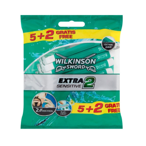 WILKINSON EXTRA SENSITIVE 2 DISPOSIBLE RAZORS X5