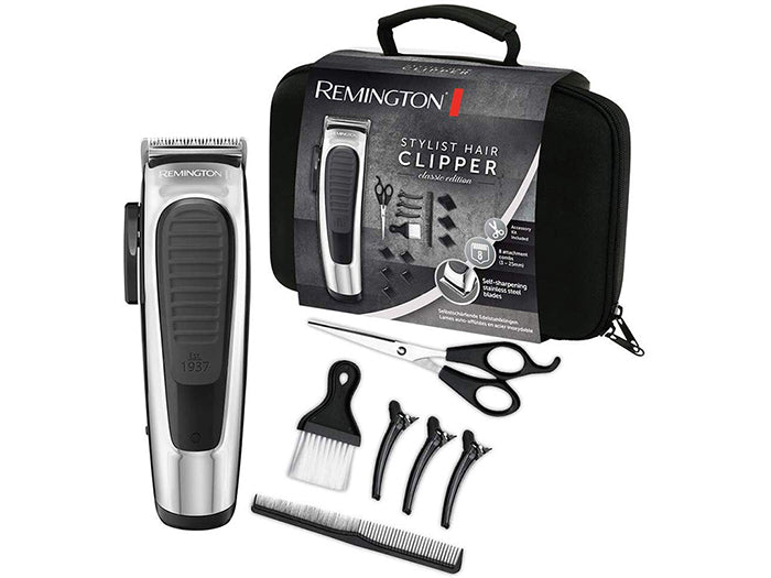 REMINGTON STYLIST HAIR CLIPPER SET IN BAG