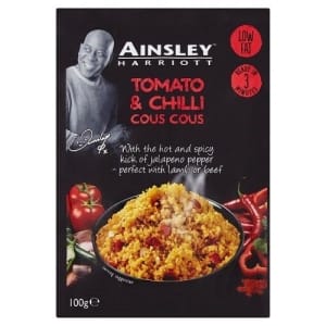 AINSLEY TOMATO & CHILLI COUSCOUS 100G