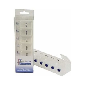 MEDISURE 18253 PUSH BUTTON PIL BOX LARGE