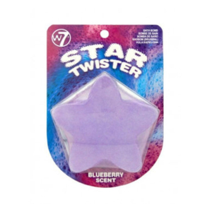 W7 STAR TWISTER BATH BOMB PURPLE - BLUEBERRY