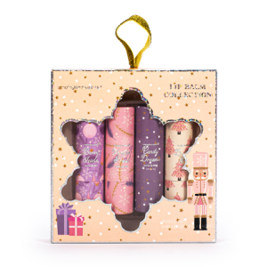 SIMPLE PLEASURES F81091-31508 CHUNKY LIP BALM 4PCS