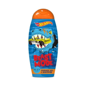 URODA 2062 HOT WHEELS BEAST MODE SHOWER GEL & SHAMPOO 250ML