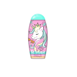 URODA 2550 BI-ES UNICORN BE UNIQUE SHOWER GEL & SHAMPOO 250ML