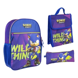 CERDA 4398 SONIC PRIME BACK PACK WITH PENCIL CASE SET