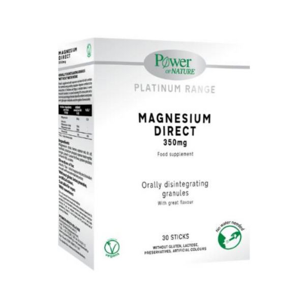 POWER OF NATURE MAGNESIUM DIRECT 350MG X30 STICKS