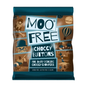 MOO FREE CHOCCY BUTTONS ORIGINAL 25G