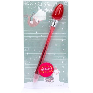 TRI-COASTAL XMAS NOTE PAD WITH LIGHT UP PEN