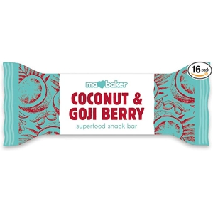 MA BAKER COCONUT & GOJI BERRY SNACK BAR 45G
