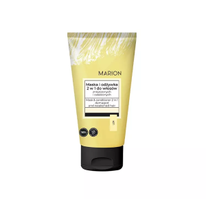 MARION 6582 BASIC MASK & CONDITIONER 2IN1 FLAX FOR DAMAGED AND WEAKENED HAIR 150ML