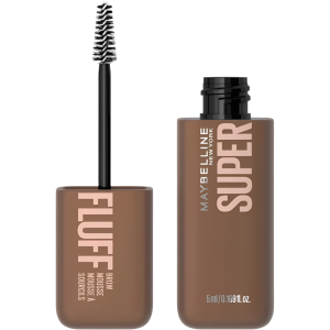 MAYBELLINE DRUG EYE SUPER FLUFF BROW MOUSSE 255 SOFT BROWN