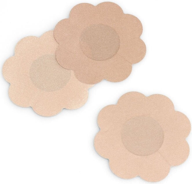 PARSA 6200 SATIN NIPPLE COVERS NUDE - Image 2