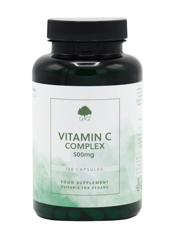 G&G VITAMIN C COMPLEX 500MG X120 CAPSULES