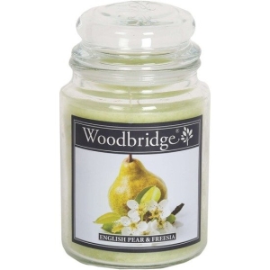 WOODBRIDGE CANDLE PEAR & FRESSIA 565G