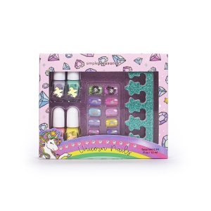 TRI-COASTAL Y81113-31921 UNICORN MANICURE SET