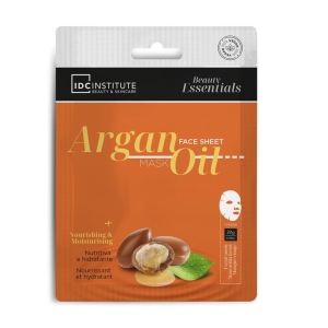 IDC INSTITUTE 77016 ARGAN OIL FACE SHEET MASK