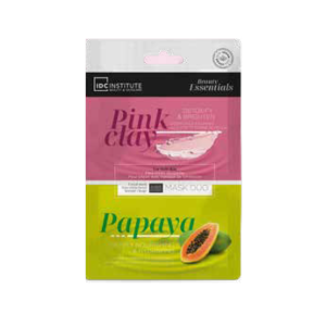 IDC INSTITUTE 77020 PINK CLAY & PAPAYA FACE MASK