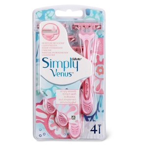GILLETTE SIMPLY VENUS PINK DISPOSIBLE BALDES X 4