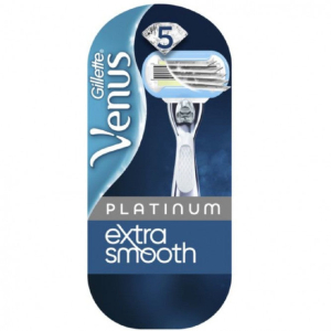 GILLETTE VENUS EXTRA SMOOTH PLATINUM RAZOR