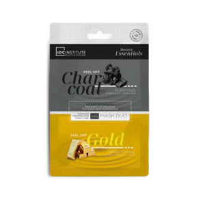 IDC INSTITUTE 77024 CHARLCOSL & GOLD FACE MASK