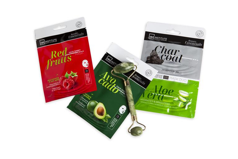 IDC INSTITUTE 77033 JADE ROLLER & MASKS GIFT PACK - Image 2