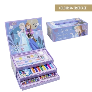 CERDA 0830 FROZEN STATIONERY COLOURING SER IN 3D BOX