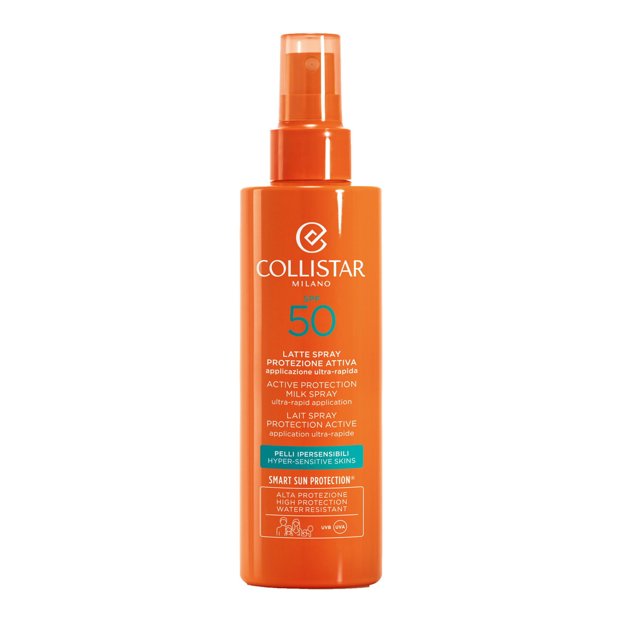 COLLISTAR SUN ACTIVE PROTECTION MILK SPRAY SPF50 200ML