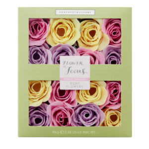 HEATHCOTE & IVORY FG2292 FLOWER OF FOCUS-96G BATHING FLOWERS