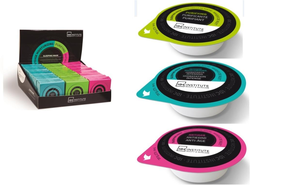 IDC INSTITUTE SLEEPINGANTI-AGEPURIFYING MASK SINGLE DOSE