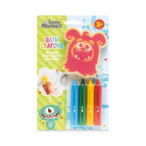 CASUELLE 83.0436.00 FUNNY MONSTERS BATH CRAYON GIFTSET