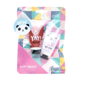 SOURCE BALANCE 83.0012.00 HAPPY FRIENDS MINI BATH GIFT SET