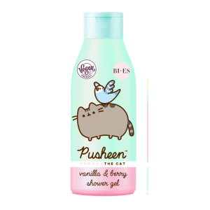 URODA 4721 PUSHEEN THE CAT VANILLA & BERRY SHOWER GEL 400ML