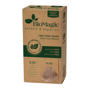 BIOMAGIC ORGANIC HAIR COLOR CREAM 9.00