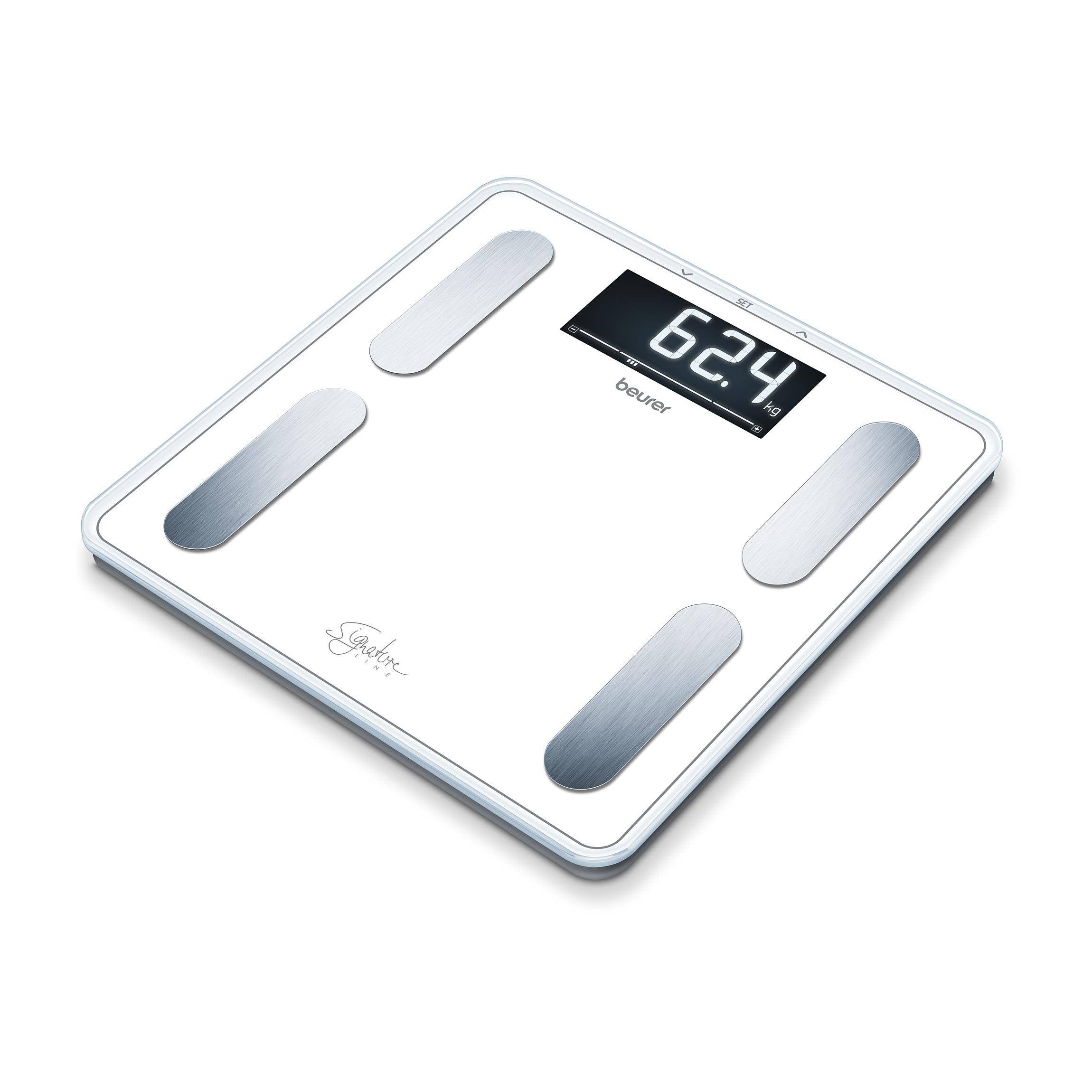 BEURER DIAGNOSTIC BATHROOM SCALE WHITE BF400 200KG